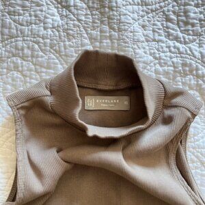 Everlane Beige Crop Top Womens XS